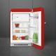 _RABAT_ | Lodówka wolnostojąca SMEG FAB10RRD6 czerwony | zawias PRAWY | 96cm | linia 50's STYLE