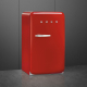 _RABAT_ | Lodówka wolnostojąca SMEG FAB10RRD6 czerwony | zawias PRAWY | 96cm | linia 50's STYLE