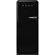 _RABAT_ | Lodówka wolnostojąca SMEG FAB28LBL6 czarny | zawiasy po LEWEJ | 150cm | linia 50'S STYLE