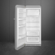 _RABAT_ | wysyłka 24H* | Lodówka wolnostojąca SMEG FAB28LSV6 srebrny | zawiasy po LEWEJ | 150cm | linia 50'S STYLE