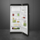 _RABAT_ | Lodówka wolnostojąca SMEG FAB28RBL6 czarny | zawiasy po PRAWEJ | 150cm | linia 50'S STYLE