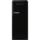 _RABAT_ | Lodówka wolnostojąca SMEG FAB28RBL6 czarny | zawiasy po PRAWEJ | 150cm | linia 50'S STYLE