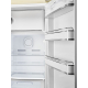 _RABAT_ | wysyłka 24H* | Lodówka wolnostojąca SMEG FAB28RCR6 kremowy | zawiasy po PRAWEJ | 150cm | linia 50's STYLE