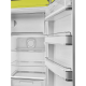 _RABAT_ | wysyłka 24H* | Lodówka wolnostojąca SMEG FAB28RLI6 limonkowy | zawiasy po PRAWEJ | 150cm | linia 50's STYLE