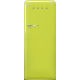 _RABAT_ | wysyłka 24H* | Lodówka wolnostojąca SMEG FAB28RLI6 limonkowy | zawiasy po PRAWEJ | 150cm | linia 50's STYLE