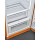 _RABAT_ | Lodówka wolnostojąca SMEG FAB28ROR6 pomarańczowy | zawiasy po PRAWEJ | 150cm | linia 50'S STYLE