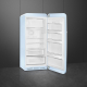 _RABAT_ | Lodówka wolnostojąca SMEG FAB28RPB6 pastelowy błękit | zawiasy po PRAWEJ | 150cm | linia 50'S STYLE