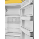 _RABAT_ | wysyłka 24H* | Lodówka wolnostojąca SMEG FAB28RYW6 żółty | zawiasy po PRAWEJ | 150cm | linia 50'S STYLE
