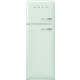 _RABAT_ | Lodówka wolnostojąca SMEG FAB30LPG6 pastelowa zieleń | zawiasy po LEWEJ | 172cm | linia 50'S STYLE
