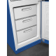 _RABAT_ | Lodówka wolnostojąca SMEG FAB32RBE6 niebieski | zawiasy po PRAWEJ | 197cm | linia 50'S STYLE