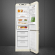 _RABAT_ | Lodówka wolnostojąca SMEG FAB32RCR6 kremowy | zawiasy po PRAWEJ | 197cm | linia 50'S STYLE