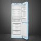 _RABAT_ | Lodówka wolnostojąca SMEG FAB32RPB6 pastelowy błękit | zawiasy po PRAWEJ | 197cm | linia 50'S STYLE