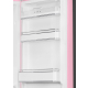 _RABAT_ | Lodówka wolnostojąca SMEG FAB32RPK6 pastelowy róż | zawiasy po PRAWEJ | 197cm | linia 50'S STYLE