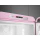 _RABAT_ | Lodówka wolnostojąca SMEG FAB32RPK6 pastelowy róż | zawiasy po PRAWEJ | 197cm | linia 50'S STYLE