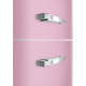 _RABAT_ | Lodówka wolnostojąca SMEG FAB32RPK6 pastelowy róż | zawiasy po PRAWEJ | 197cm | linia 50'S STYLE