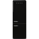 _RABAT_ | wysyłka 24H* | Lodówka wolnostojąca SMEG FAB38RBL6 czarny | zawiasy po PRAWEJ | 205cm | linia 50'S STYLE