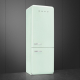 _RABAT_ | Lodówka wolnostojąca SMEG FAB38RPG6 pastelowa zieleń | zawiasy po PRAWEJ | 205cm | linia 50'S STYLE
