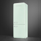 _RABAT_ | Lodówka wolnostojąca SMEG FAB38RPG6 pastelowa zieleń | zawiasy po PRAWEJ | 205cm | linia 50'S STYLE