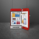 _RABAT_ | Chłodziarka minibar SMEG FAB5RRD6 czerwony | zawias PRAWY | 73cm | linia 50'S STYLE
