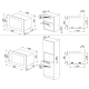 _RABAT_ | wysyłka 24H* | Kuchenka mikrofalowa SMEG FMI120B3 czarny | linia LINEA