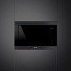 _RABAT_ | wysyłka 24H* | Kuchenka mikrofalowa SMEG FMI325N czarny | linia CLASSICA