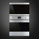 _RABAT_ | Kuchenka mikrofalowa SMEG FMI325X1 stal nierdzewna | linia CLASSICA
