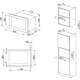 _RABAT_ | Kuchenka mikrofalowa SMEG FMI325X1 stal nierdzewna | linia CLASSICA