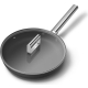 _RABAT_ | Patelnia SMEG FPF2802BLM czarny mat | 28cm
