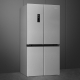 _RABAT_ | wysyłka 24H* | Lodówka wolnostojąca SbS SMEG FQI48XD stal INOX-LOOK | NoFrost | linia UNIVERSAL