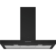 _RABAT_ | Okap przyścienny SMEG KBT900NE czarny mat | 90cm | 677 m3/h | linia UNIVERSAL