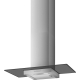 Okap przyścienny SMEG KBT900VE stal nierdzewna + szkło | 90cm | 677 m3/h | linia UNIVERSAL