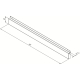 _RABAT_ | Cokół do kuchni wolnostojącej SMEG KIT2A1-9 stal nierdzewna | do OPERA A1-9 | 90cm | linia OPERA