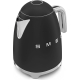_RABAT_ | wysyłka 24H* | Czajnik SMEG KLF03BLMEU czarny mat | pojemność 1,7 l | linia 50's STYLE