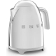 _RABAT_ | Czajnik SMEG KLF03SSEU srebrny | pojemność 1,7 l | linia 50's STYLE