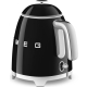 _RABAT_ | wysyłka 24H* | Czajnik SMEG MINI KLF05BLEU czarny połysk | pojemność 0,8 l | linia 50's STYLE