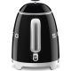 _RABAT_ | wysyłka 24H* | Czajnik SMEG MINI KLF05BLEU czarny połysk | pojemność 0,8 l | linia 50's STYLE