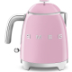 _RABAT_ | wysyłka 24H* | Czajnik SMEG MINI KLF05PKEU pastelowy róż | pojemność 0,8 l | linia 50's STYLE