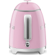 _RABAT_ | wysyłka 24H* | Czajnik SMEG MINI KLF05PKEU pastelowy róż | pojemność 0,8 l | linia 50's STYLE