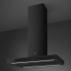 _RABAT_ | Okap wyspowy SMEG KLTI9L4MB czarny mat | 90cm | 820 m3/h | linia UNIVERSAL