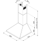 _RABAT_ | Okap przyścienny SMEG KSED65PE kremowy | 60cm | 593 m3/h | linia UNIVERSAL