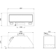 _RABAT_ | Okap do zabudowy SMEG KSG6P4MB czarny mat | 60cm | 660 m3/h | linia UNIVERSAL