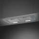 _RABAT_ | Okap do zabudowy SMEG KSG70HE srebrny | 73cm | 368 m3/h | linia UNIVERSAL