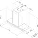 _RABAT_ | wysyłka 24H* | Okap do zabudowy SMEG KSGT73X stal nierdzewna | 75cm | 695 m3/h | linia UNIVERSAL