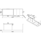 _RABAT_ | Okap wyspowy SMEG KSLS18MB czarny mat | 180cm | 650 m3/h | linia ISOLA