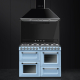 _RABAT_ | Okap przyścienny SMEG KT110BLE czarny | 110cm | 788 m3/h | linia VICTORIA