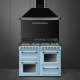 _RABAT_ | Okap przyścienny SMEG KT110BLE czarny | 110cm | 788 m3/h | linia VICTORIA