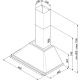 _RABAT_ | Okap przyścienny SMEG KTR90XE stal nierdzewna | 90cm | 788 m3/h | linia VICTORIA
