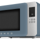 _RABAT_ | Kuchenka mikrofalowa wolnostojąca SMEG MOC01SBMEU storm blue mat | funkcja grilla | linia COLLEZIONE