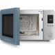 _RABAT_ | wysyłka 24H* | Kuchenka mikrofalowa wolnostojąca SMEG MOC02SBMEU storm blue mat | Air Fry, funkcja grilla | linia COLLEZIONE
