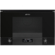 _RABAT_ | wysyłka 24H* | Kuchenka mikrofalowa SMEG MP122B3 czarny | linia LINEA